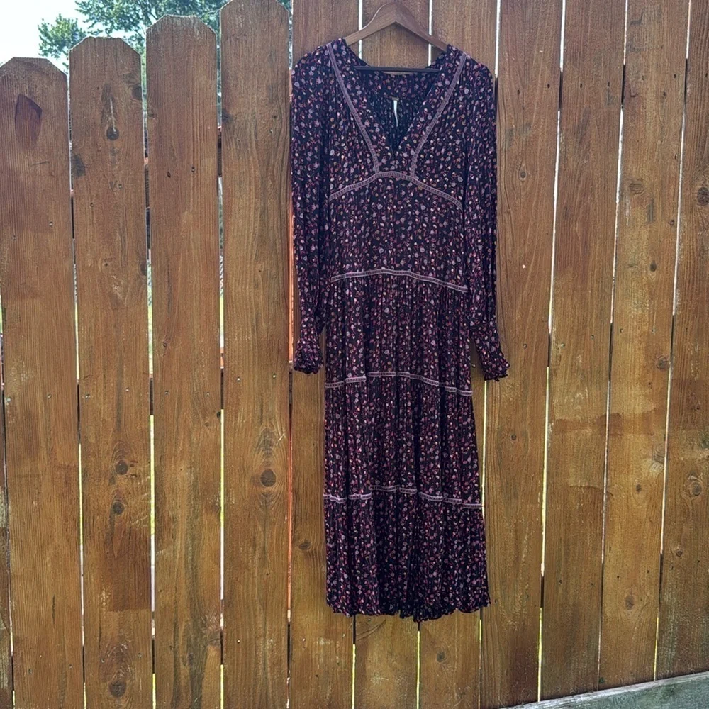 Free People Take A Little Time Maxi Dress - Picture 1 of 7
